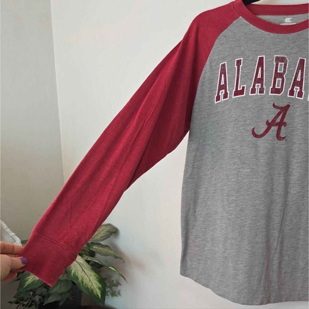 COLOSSEUM University Of Alabama Set Of 2 Long Sleeve Raglan T-Shirts Size M - Picture 6 of 16